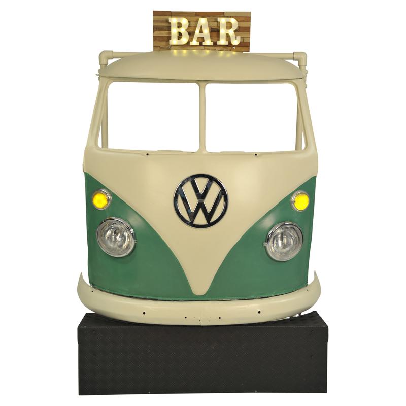 VW spijlbus voorfront met blade